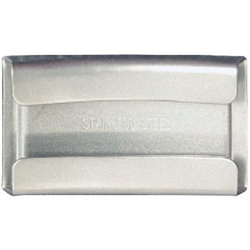 QR Code Stainless Steel Medical ID Slide, Silver, large image number 3